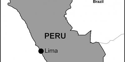 Kaart van iquitos Peru